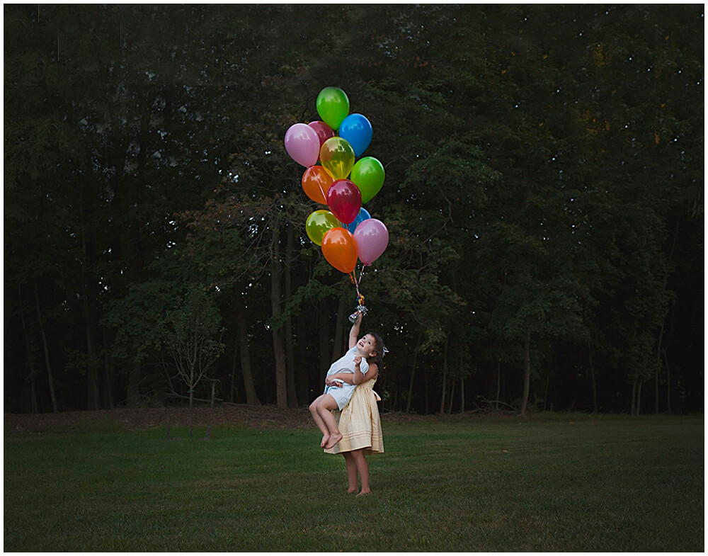 ittle Girls with Balloons, audrey blake PHOTOGRAPHY LLC